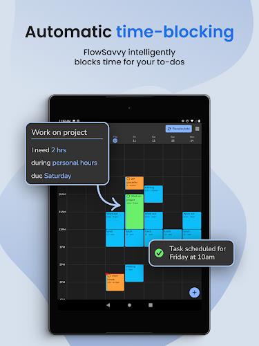 FlowSavvy: Time Block Planner Tangkapan skrin 0