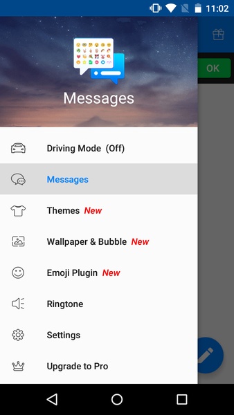 SMS-Messenger Screenshot 1