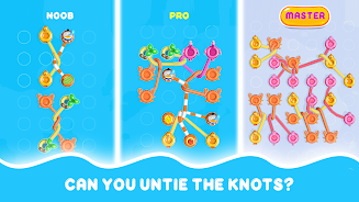 Tangle Maze: Untie the Knots Tangkapan skrin 0