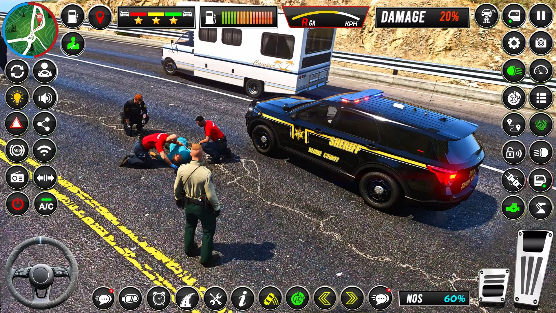 Police Simulator: Car Games Captura de tela 1