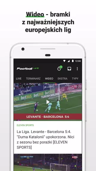 Football LIVE - wyniki na żywo Tangkapan skrin 3