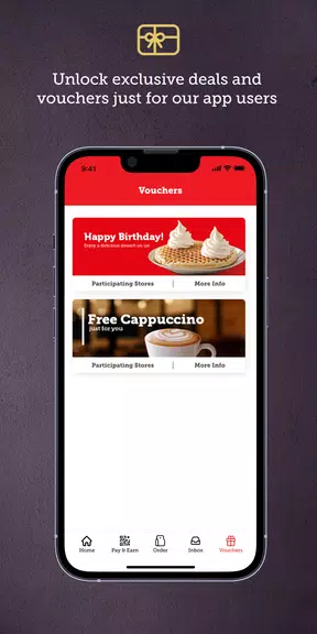 Wimpy Rewards App Captura de pantalla 3