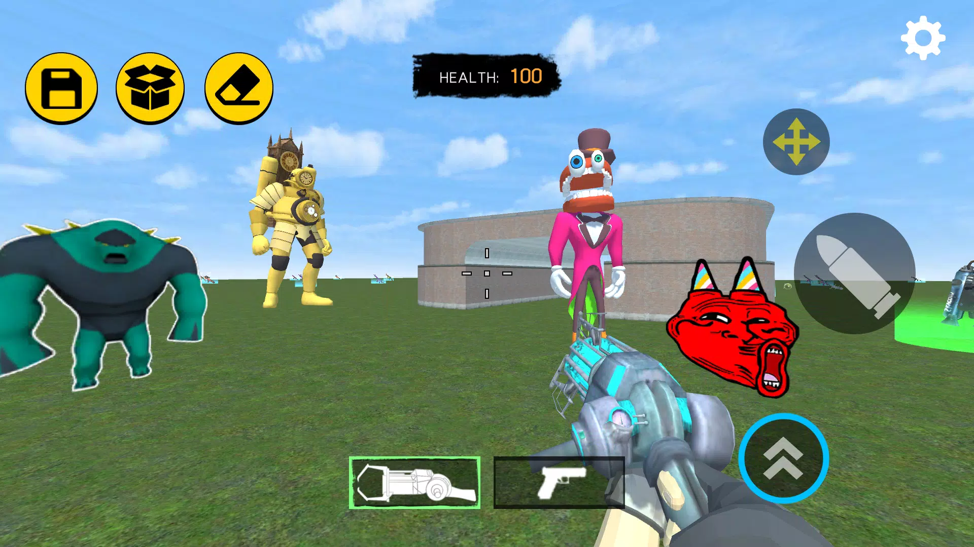 Shooter Sandbox Mods Multi Captura de pantalla 1