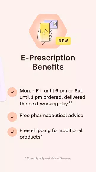 Redcare: Online Pharmacy应用截图第1张
