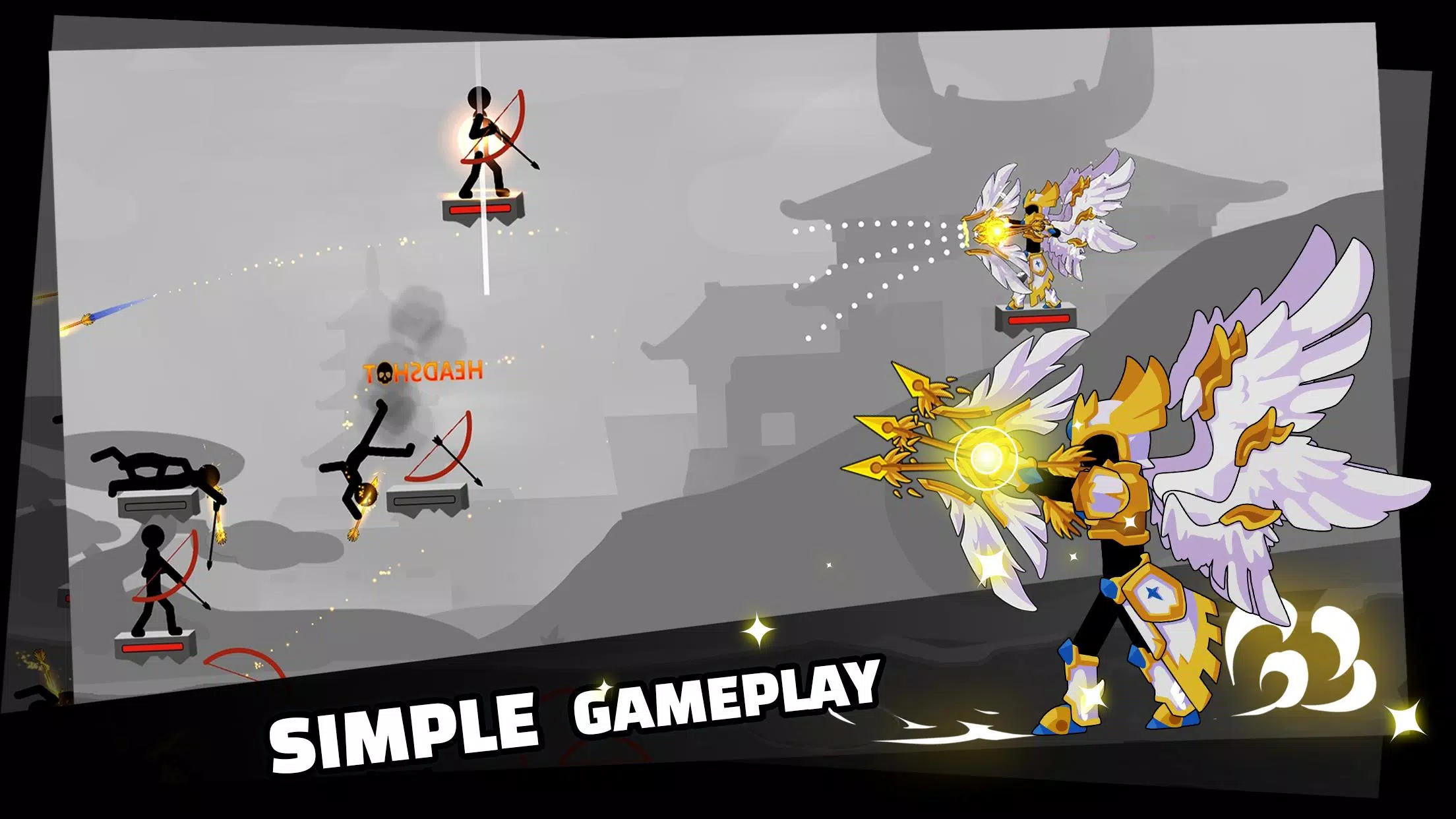 Stickfight Archer Captura de tela 0