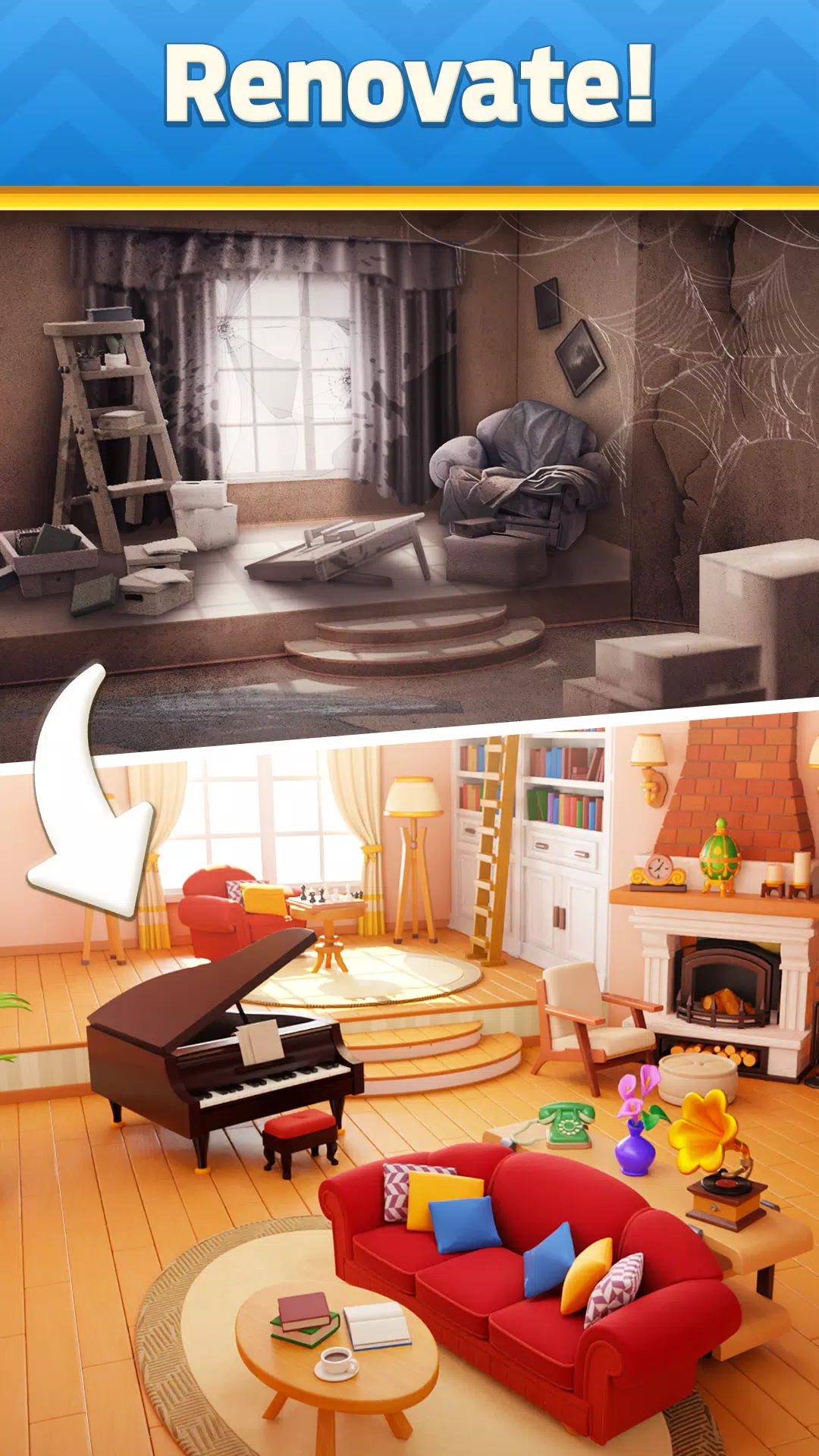 Mergedom: Home Design Скриншот 2