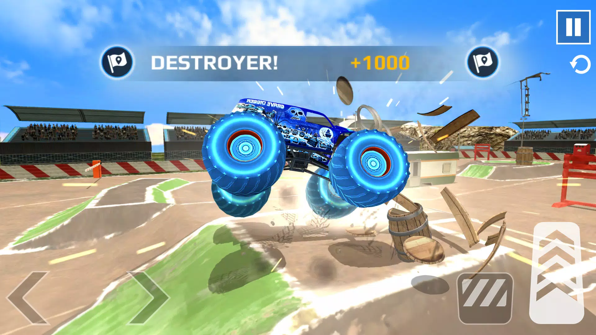 Car Games: Monster Truck Stunt应用截图第3张