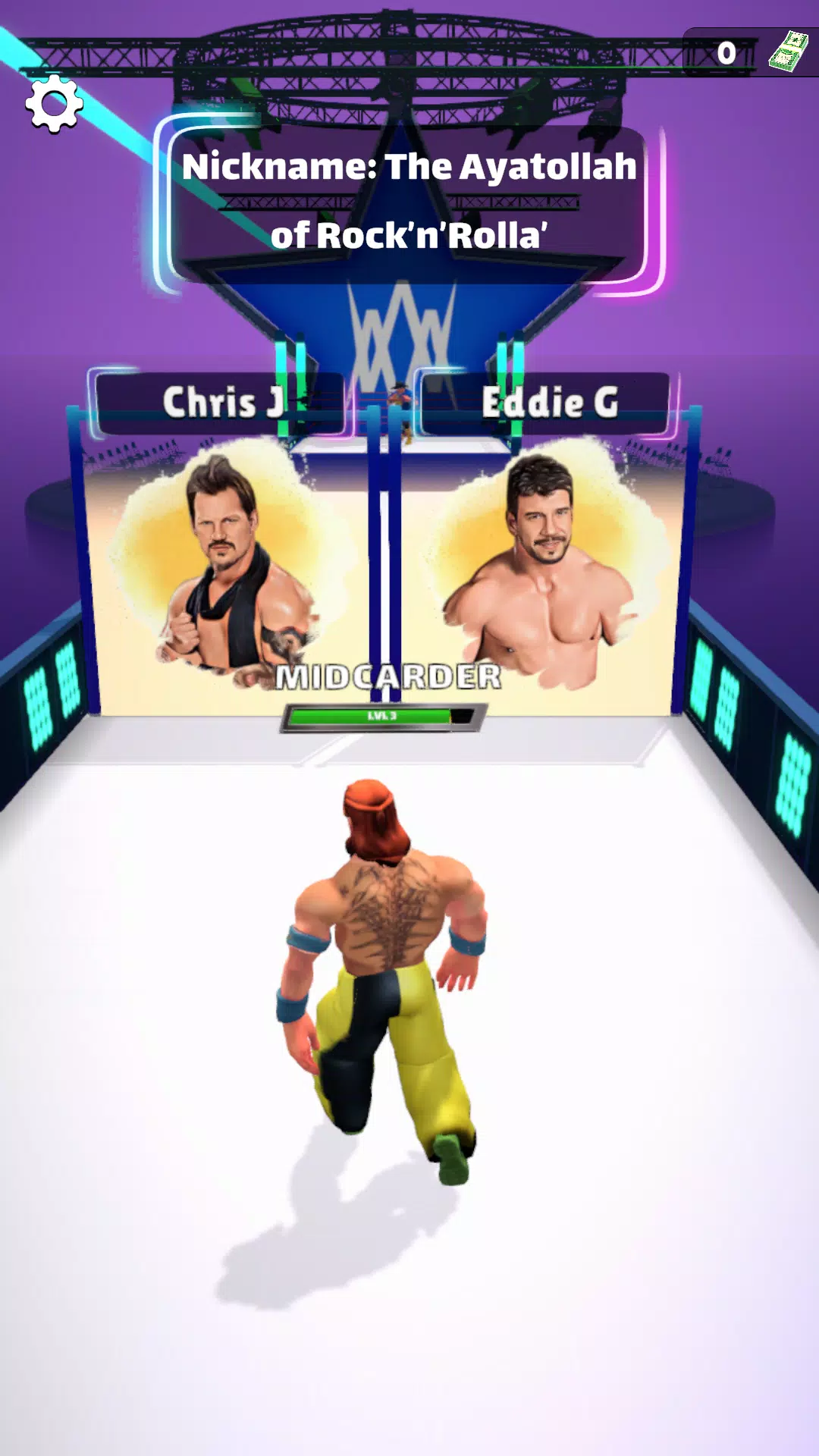 Wrestling Trivia Run スクリーンショット 0