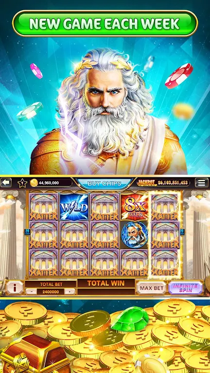 Lucky Vegas Casino: Slots Game スクリーンショット 1