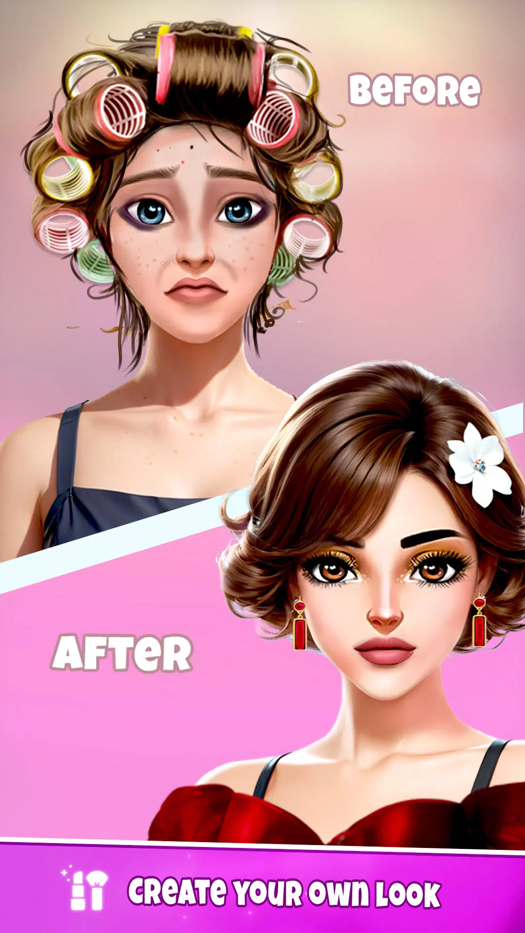 Fashion Dress Up, Makeup Game Zrzut ekranu 1