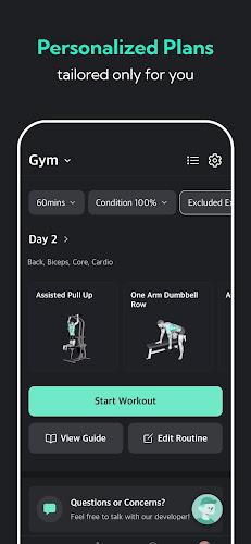 Planfit AI Gym Workout Plans Screenshot 3