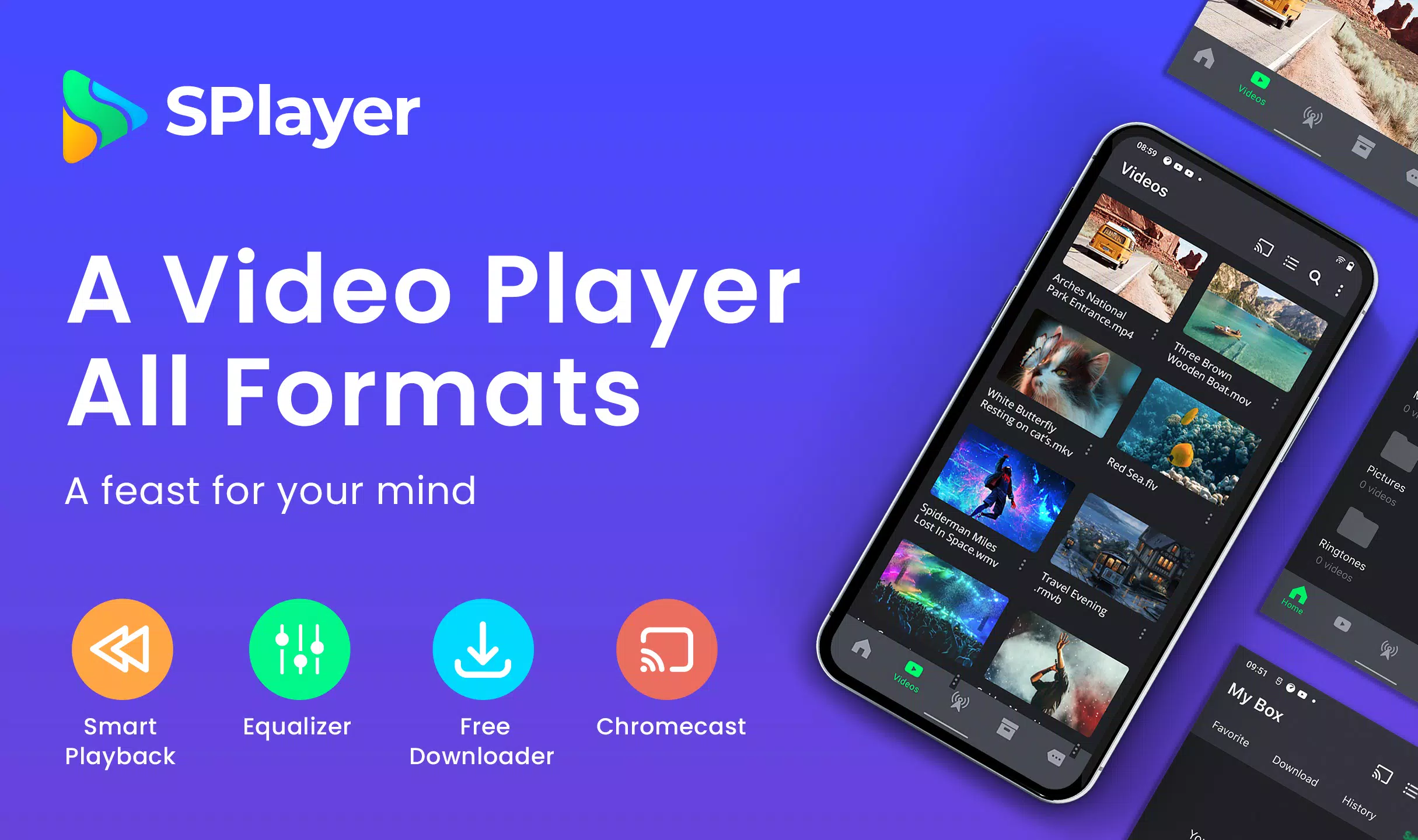 SPlayer - Fast Video Player 스크린샷 0