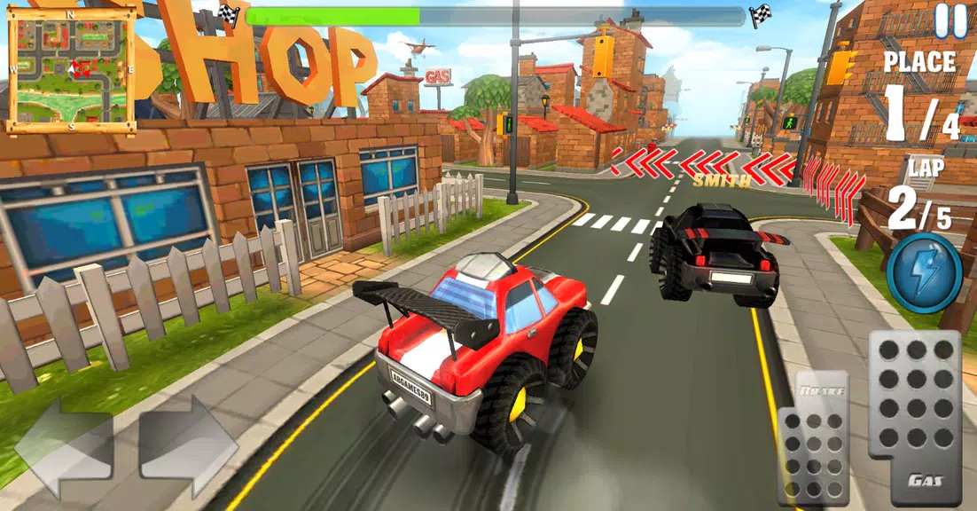 Cartoon Hot Racer 3D Captura de tela 3