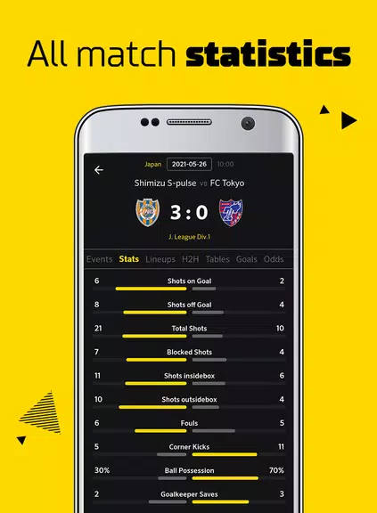 Live Score: football scores スクリーンショット 2