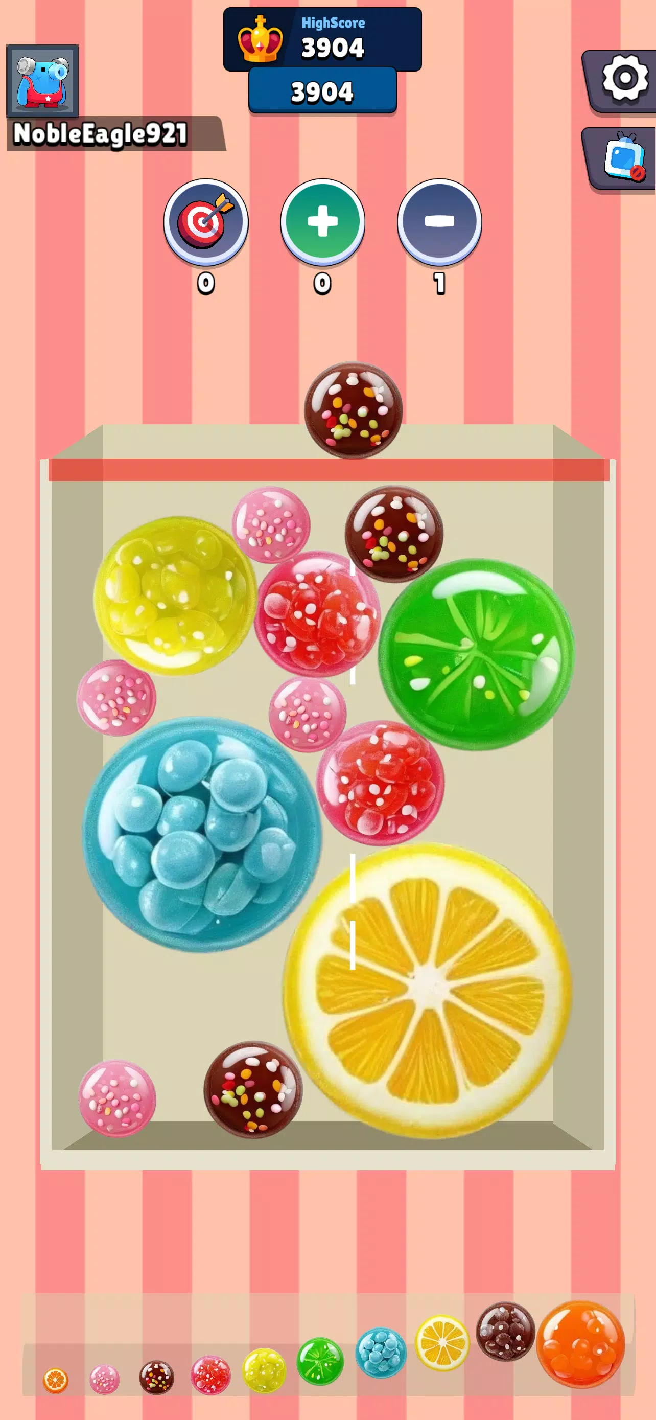 Candy Merge Captura de pantalla 3