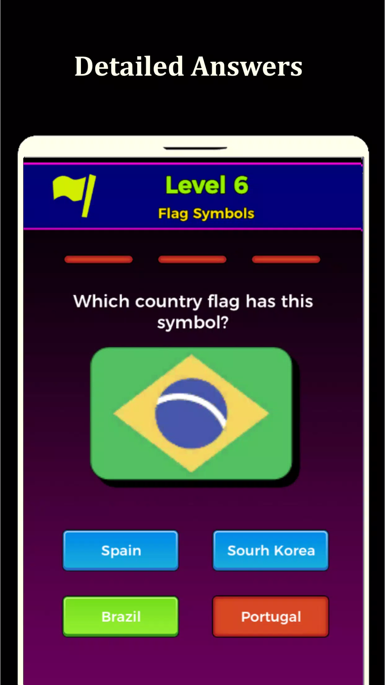 World Flags Quiz Game Captura de pantalla 3