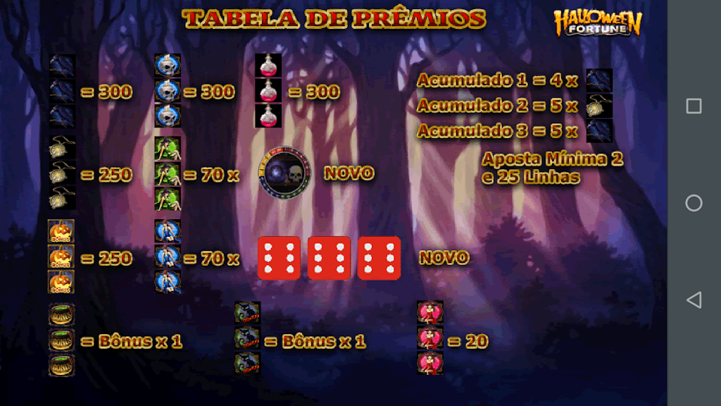 Halloween Fortune Caça Níquel應用截圖第1張