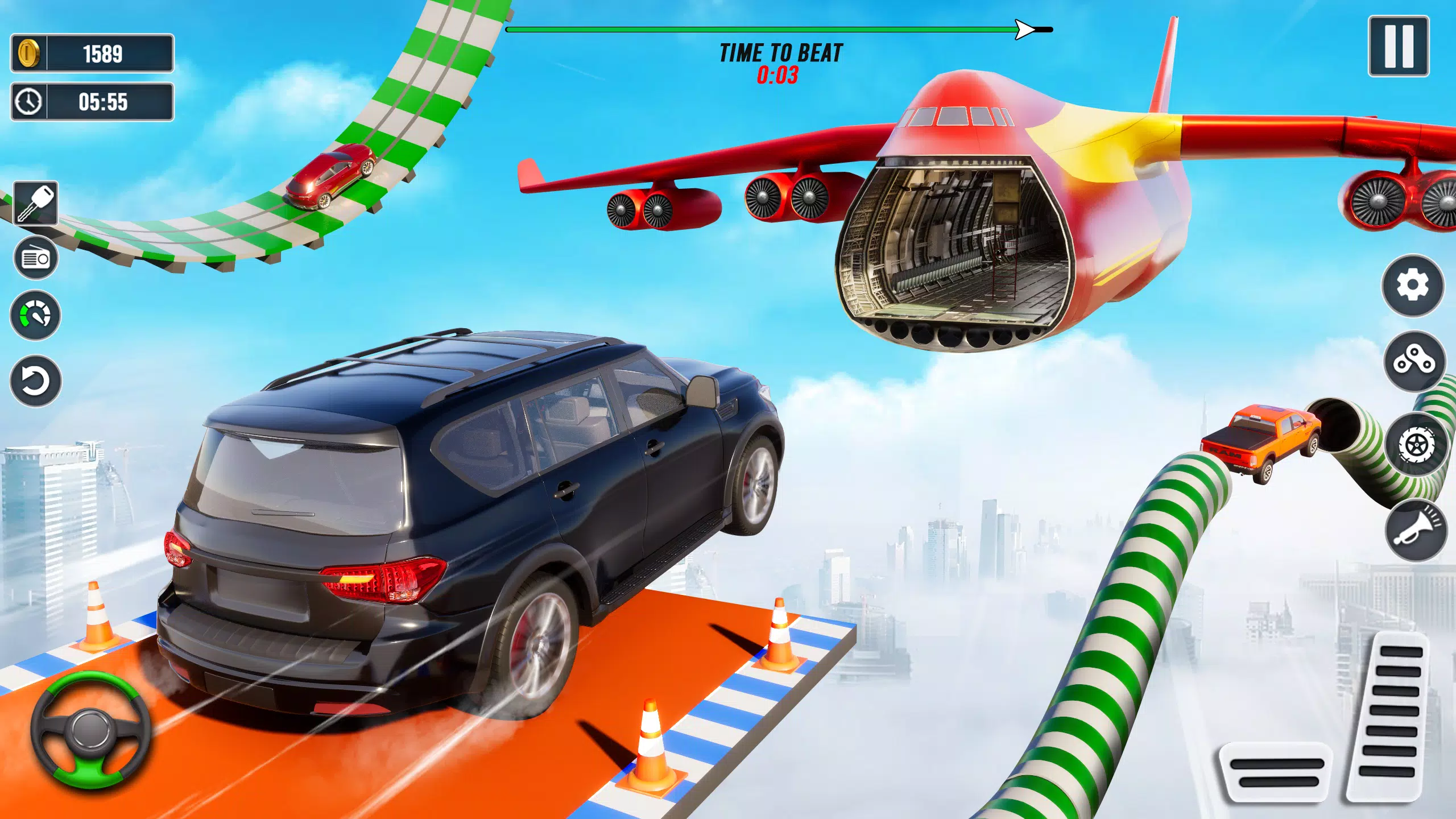 Racing Car Simulator Games 3D Ekran Görüntüsü 3