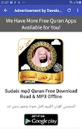 Sudais Audio Quran Offline JUZ स्क्रीनशॉट 2