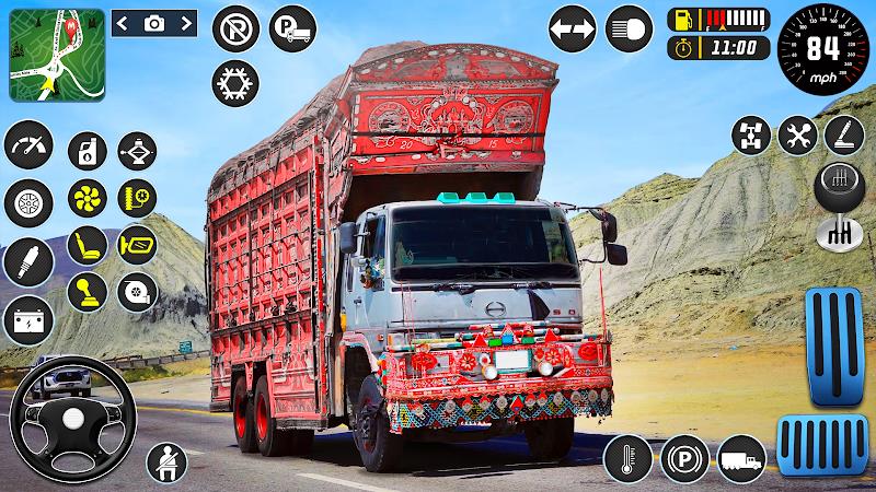 Pak Truck Trailer Transporter Captura de pantalla 1