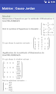 Matrice : Gauss-Jordan ภาพหน้าจอ 2