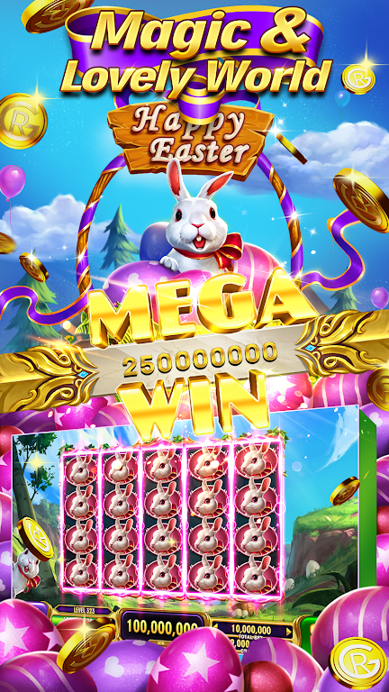 Raining Gold Slots - Free Vegas Casino Games スクリーンショット 1