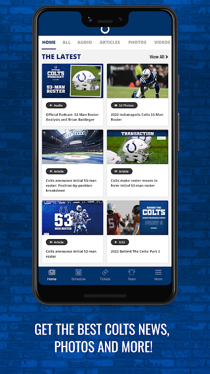 Indianapolis Colts Mobile 스크린샷 1