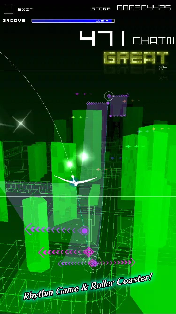 Groove Coaster 2 Captura de pantalla 0