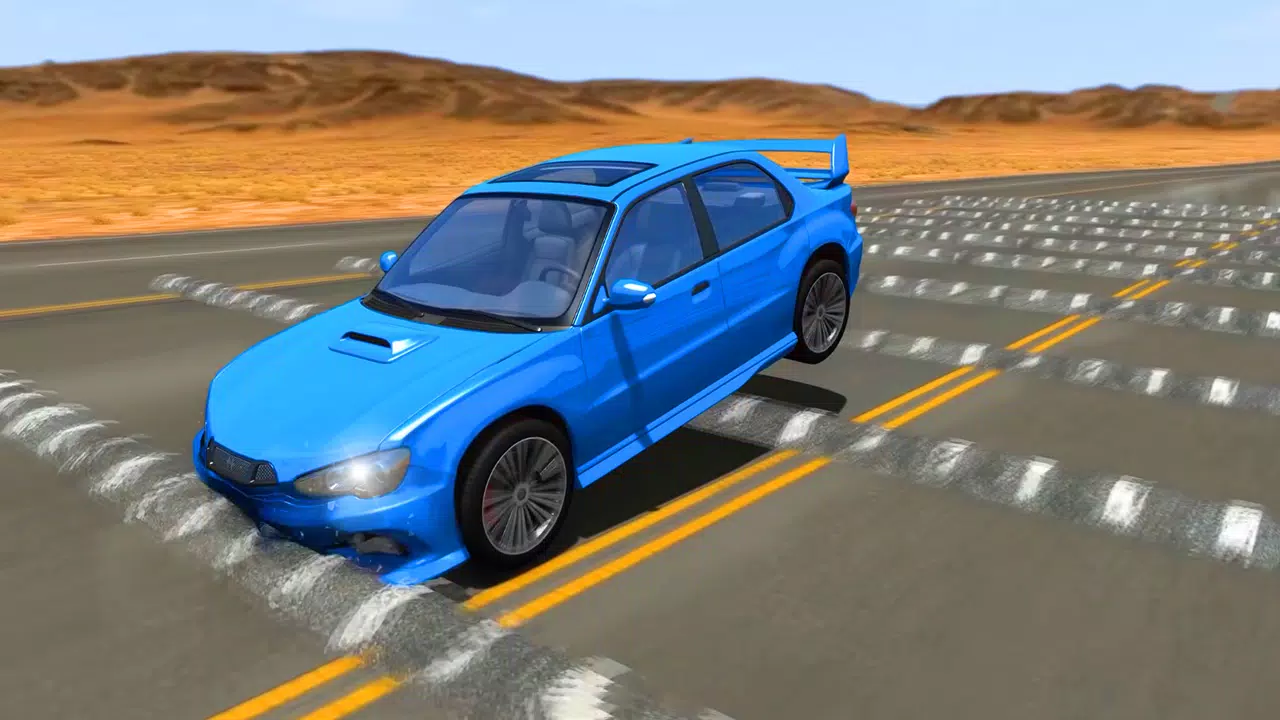 Beam Drive Road Crash 3D Games Zrzut ekranu 1