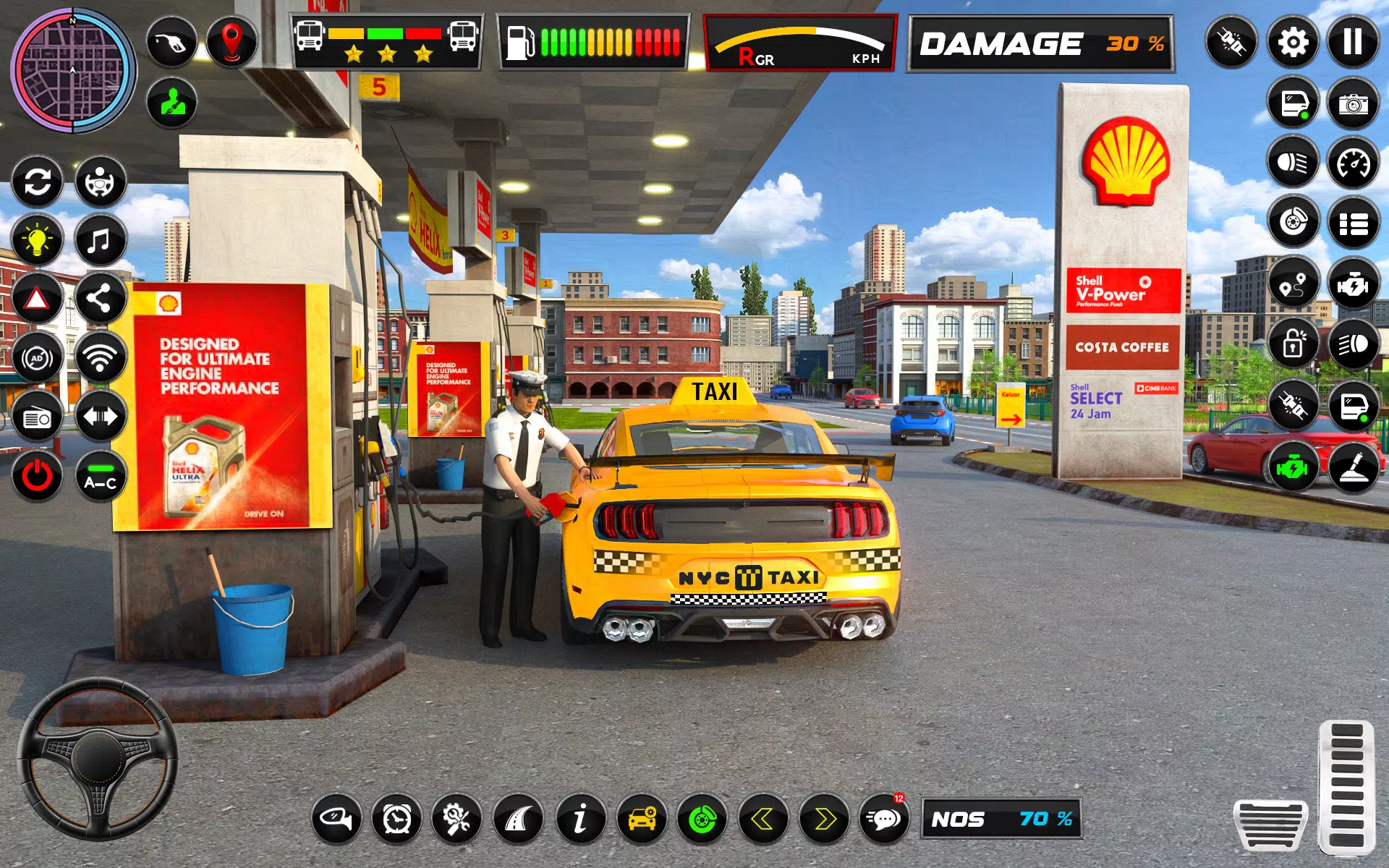 Taxi Simulator USA: City Drive Tangkapan skrin 3