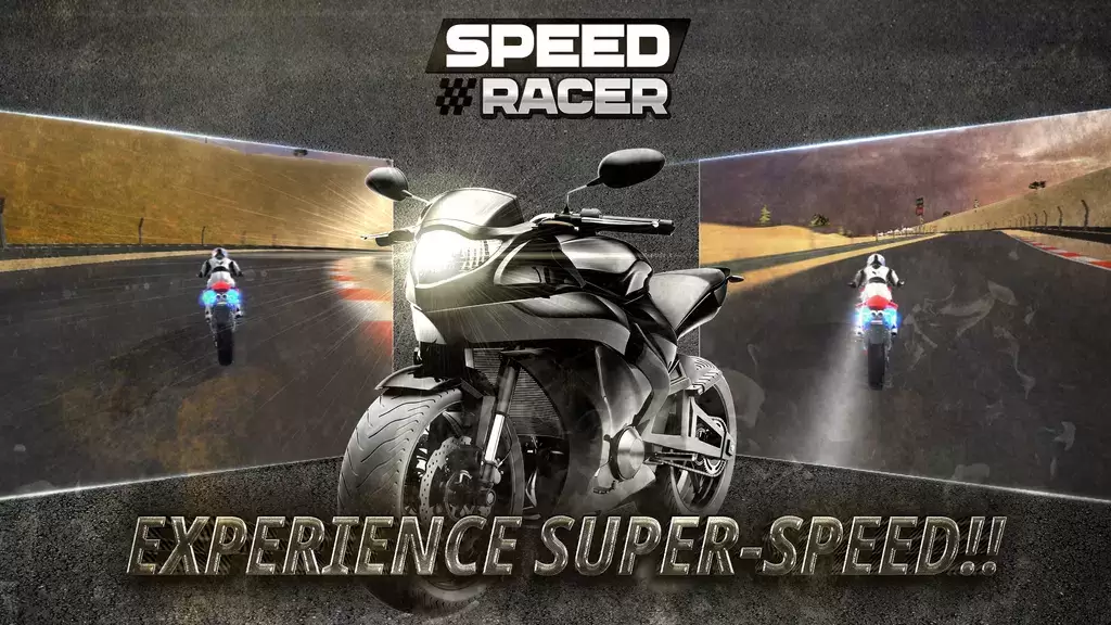 Speed Racer : Motor bike race Ekran Görüntüsü 1