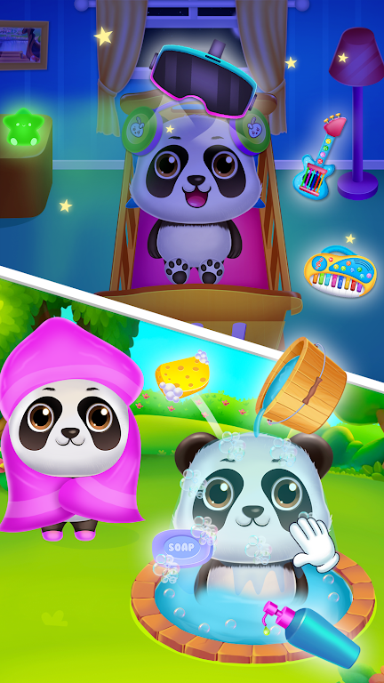 Panda caretaker pet salon game應用截圖第3張