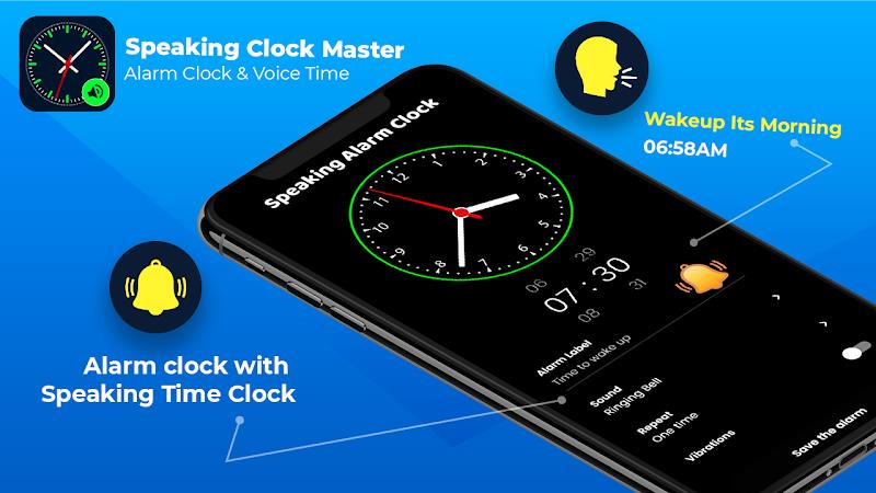 Schermata Speaking Clock - Talking Clock 0