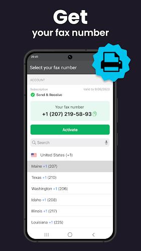 FAX App: Send Faxes from Phone Captura de pantalla 3
