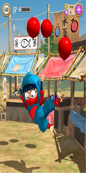 Clumsy Ninja Captura de pantalla 1