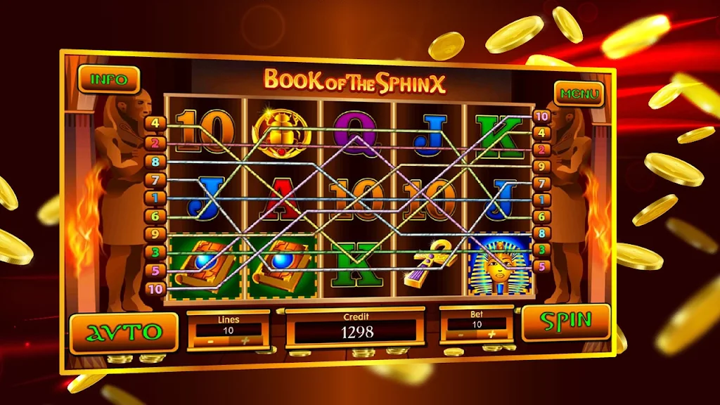 Book Of Sphinx Slot Captura de pantalla 3
