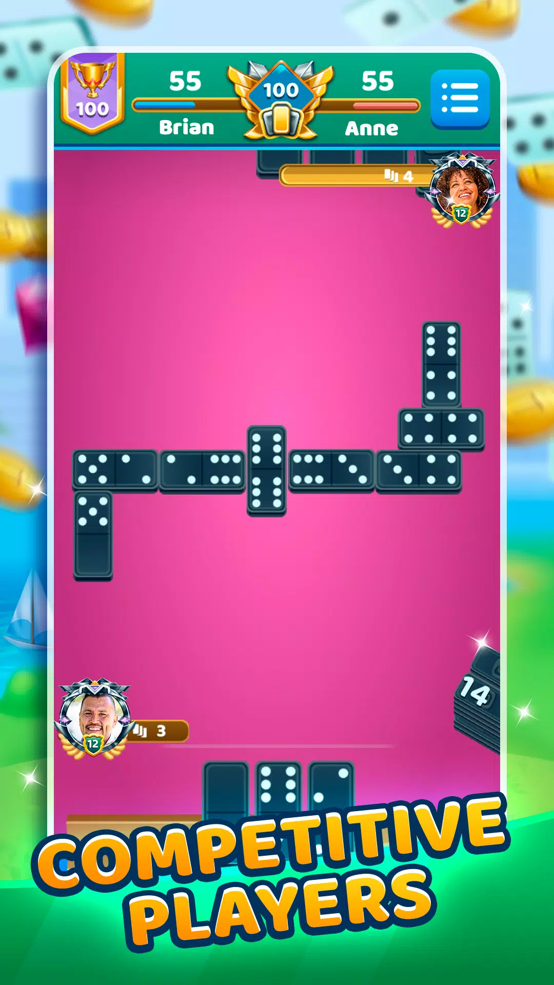 Dominoes Battle 스크린샷 3