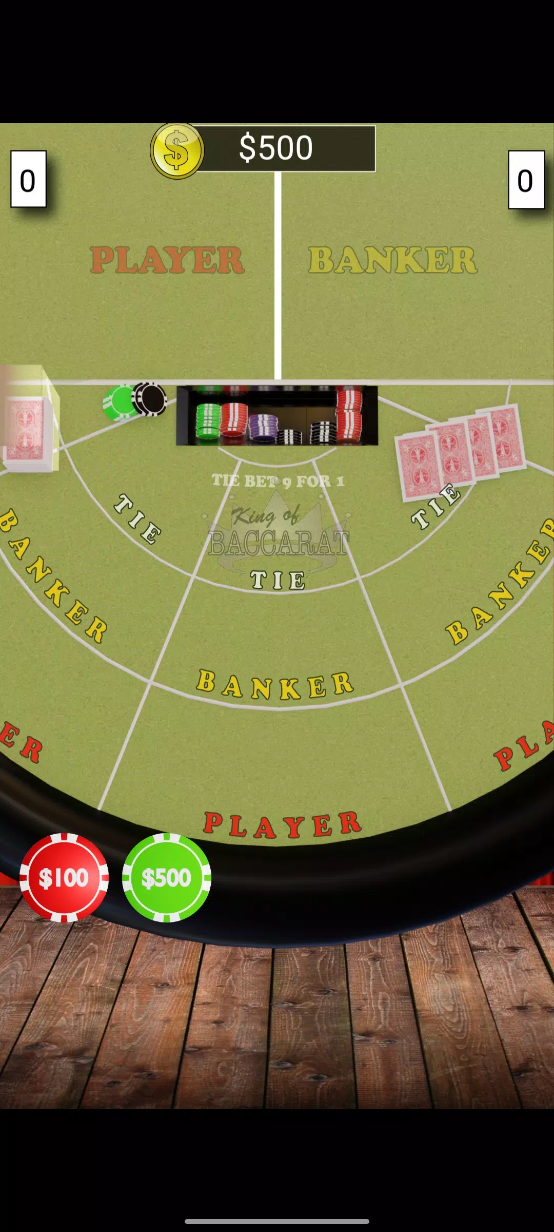 King of Baccarat Capture d'écran 1
