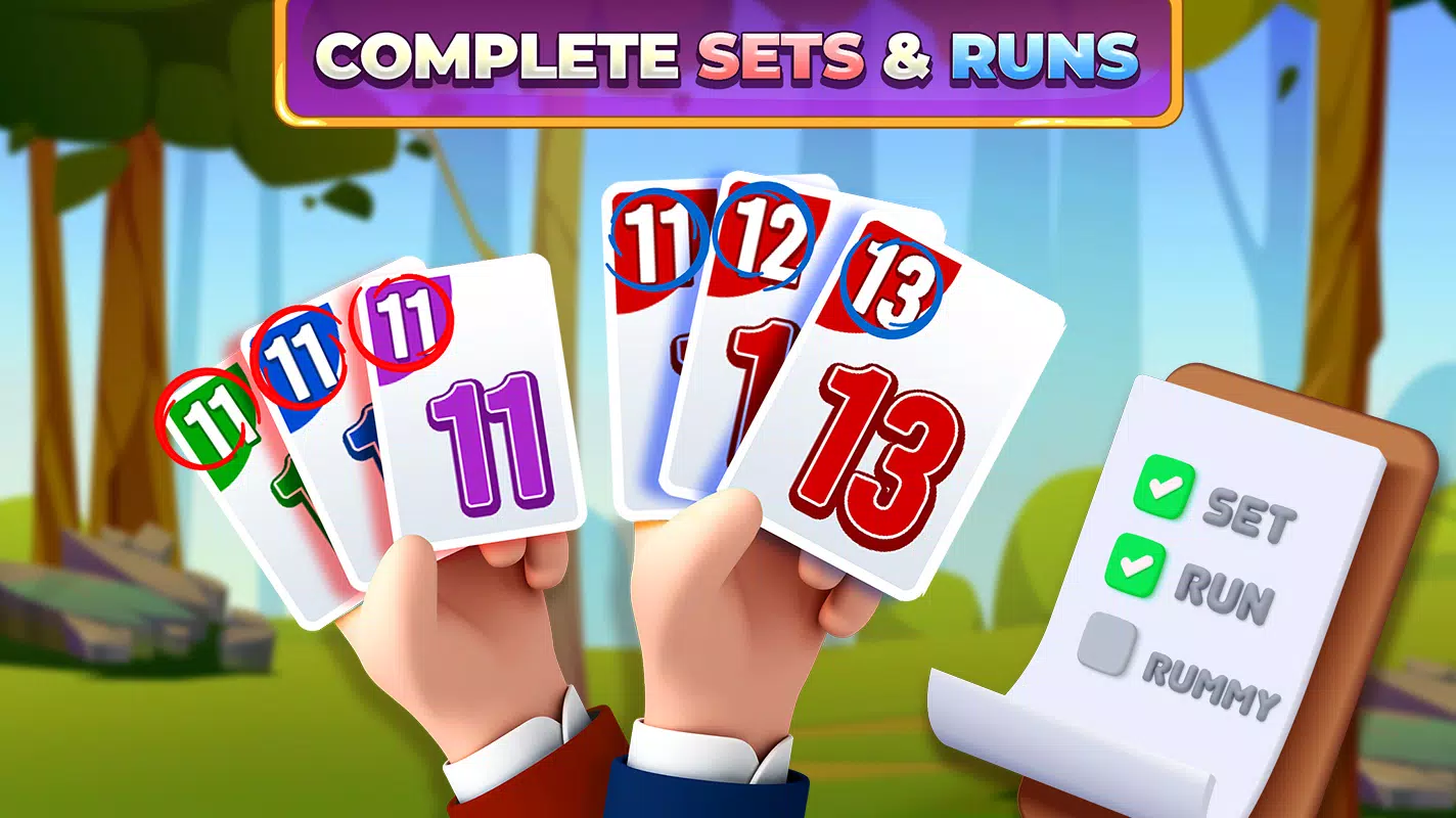Rummy Rush Capture d'écran 1