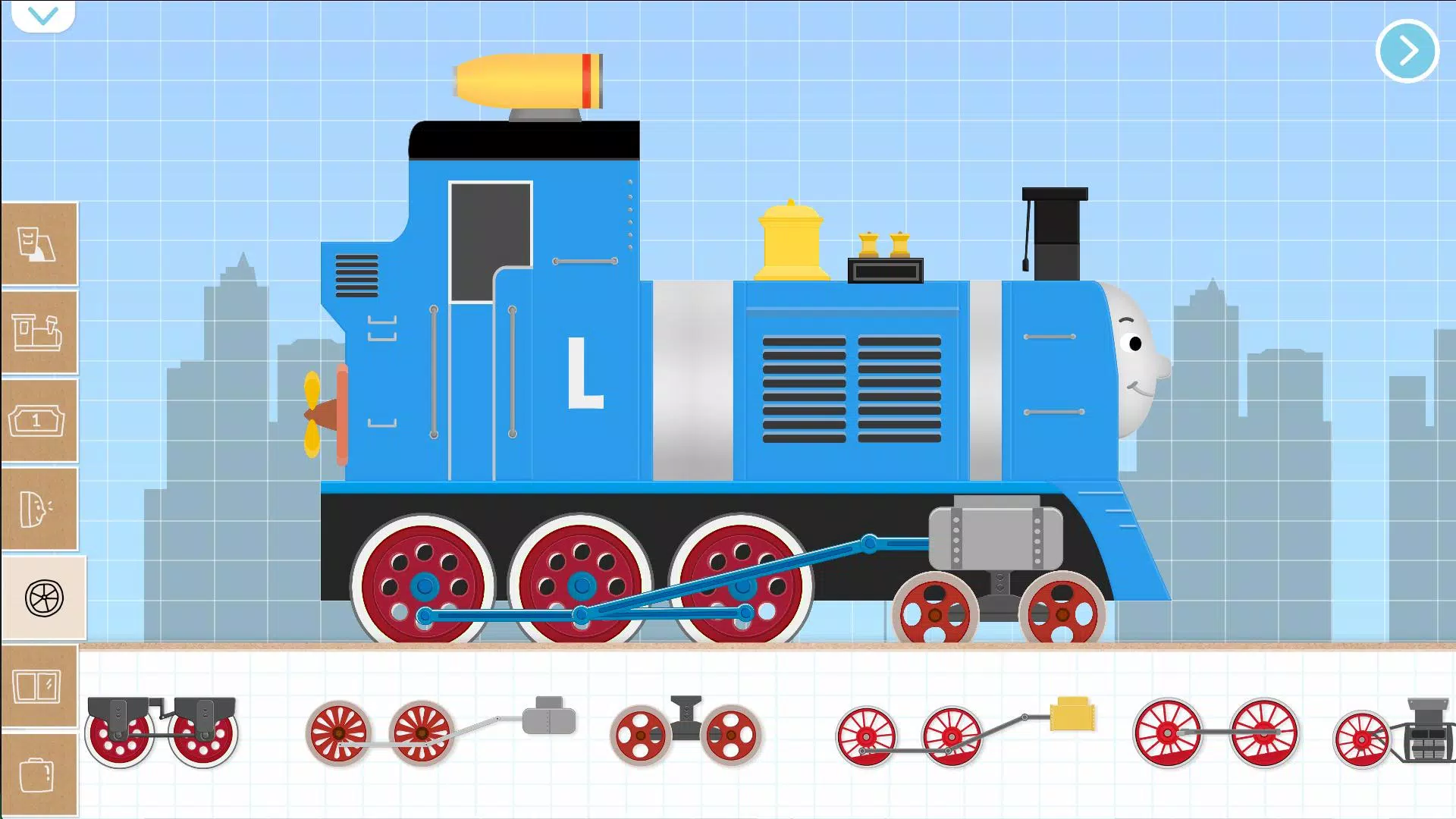 Brick Train Spiel für Kinder Screenshot 0