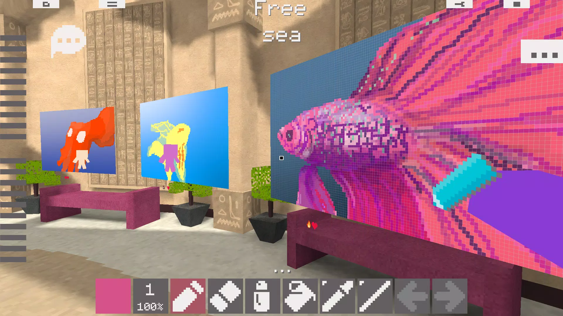 Pixel Sketch Schermafbeelding 0