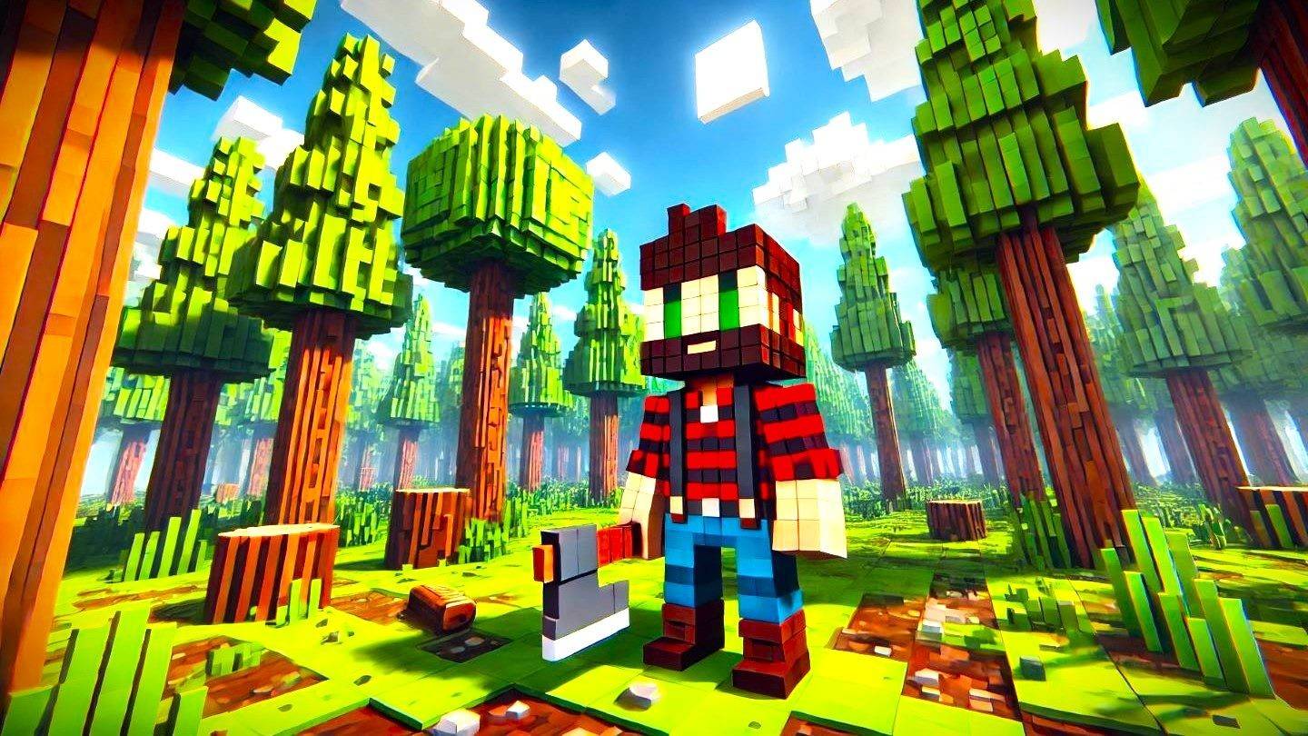 Sumber yang paling penting dalam Minecraft: Semua Mengenai Kayu