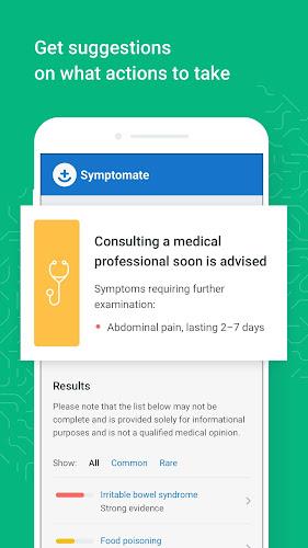 Symptomate – Symptom checker Captura de tela 2