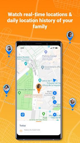 Friend Location Tracker: GPS Zrzut ekranu 1