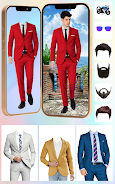 Men Suit Photo Editor- Effects Captura de tela 0