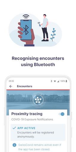 SwissCovid Screenshot 2