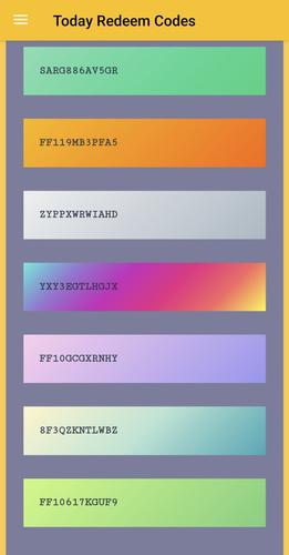 Redeem Codes应用截图第1张