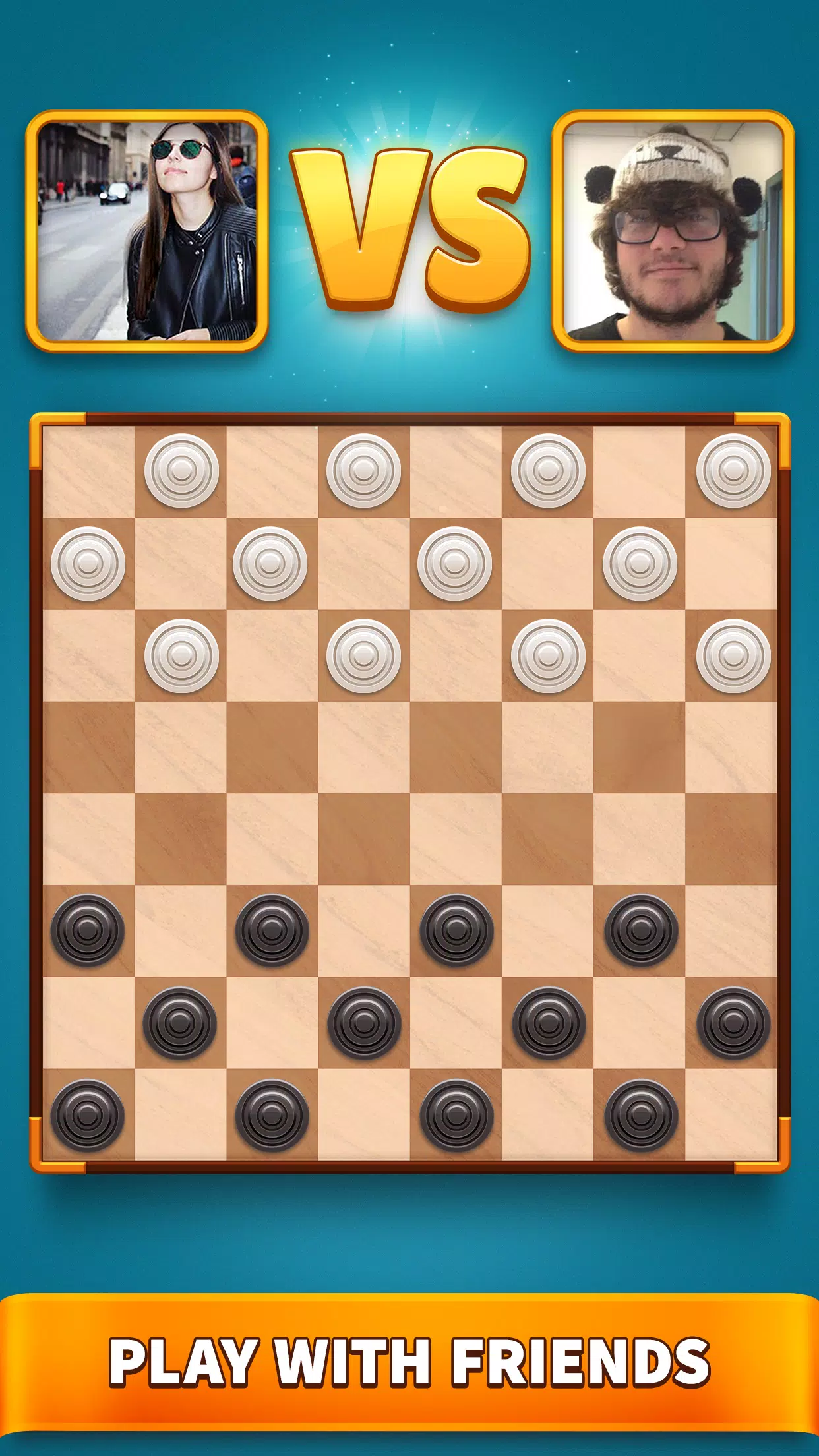 Checkers Clash 스크린샷 0