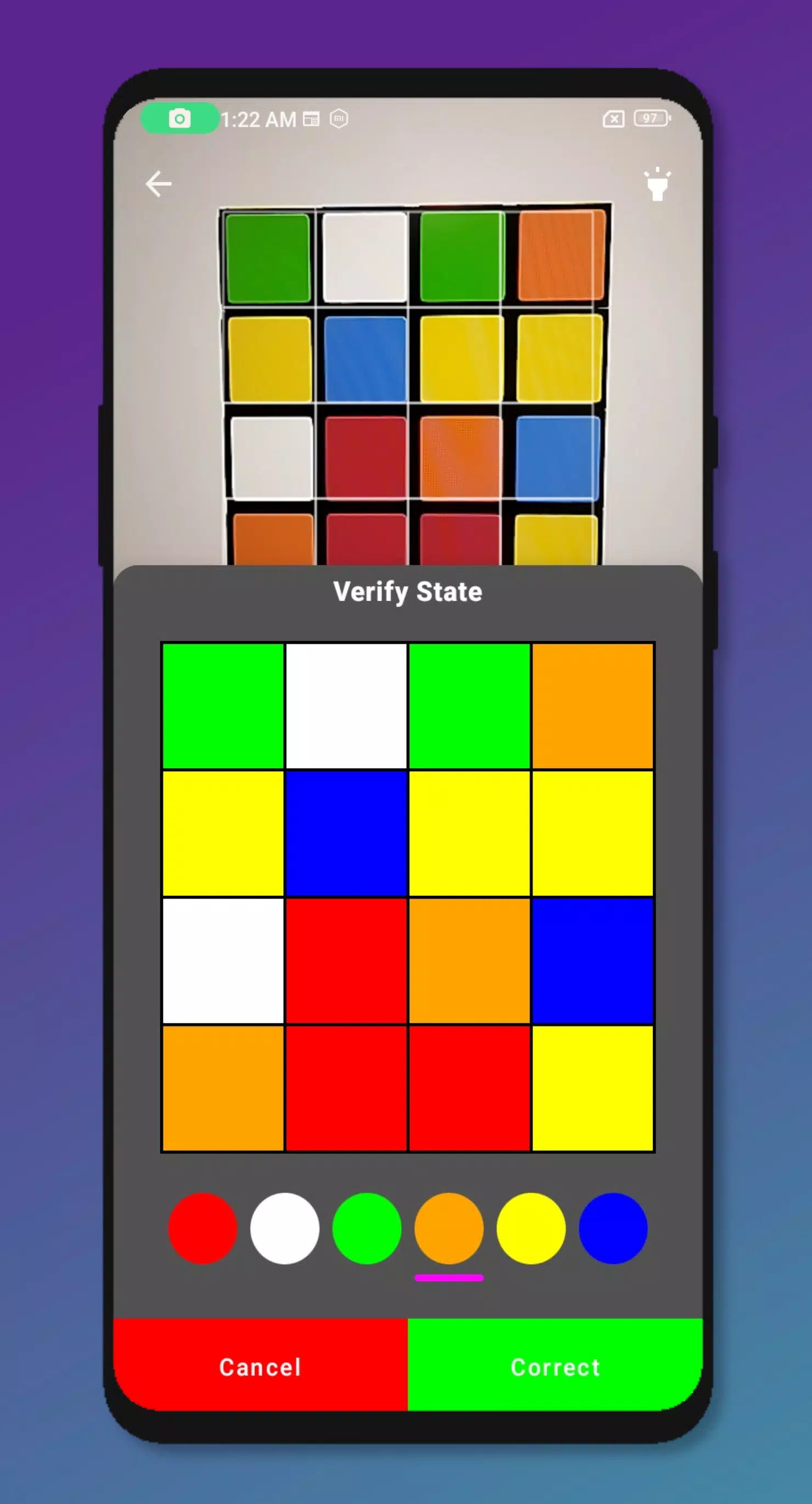 Rubik's Cube Solver 4x4 Ekran Görüntüsü 2