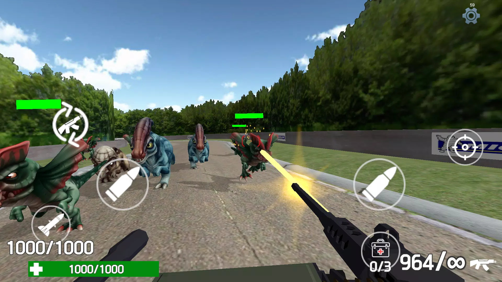 Dinosaur Park: Jurassic Chase スクリーンショット 3